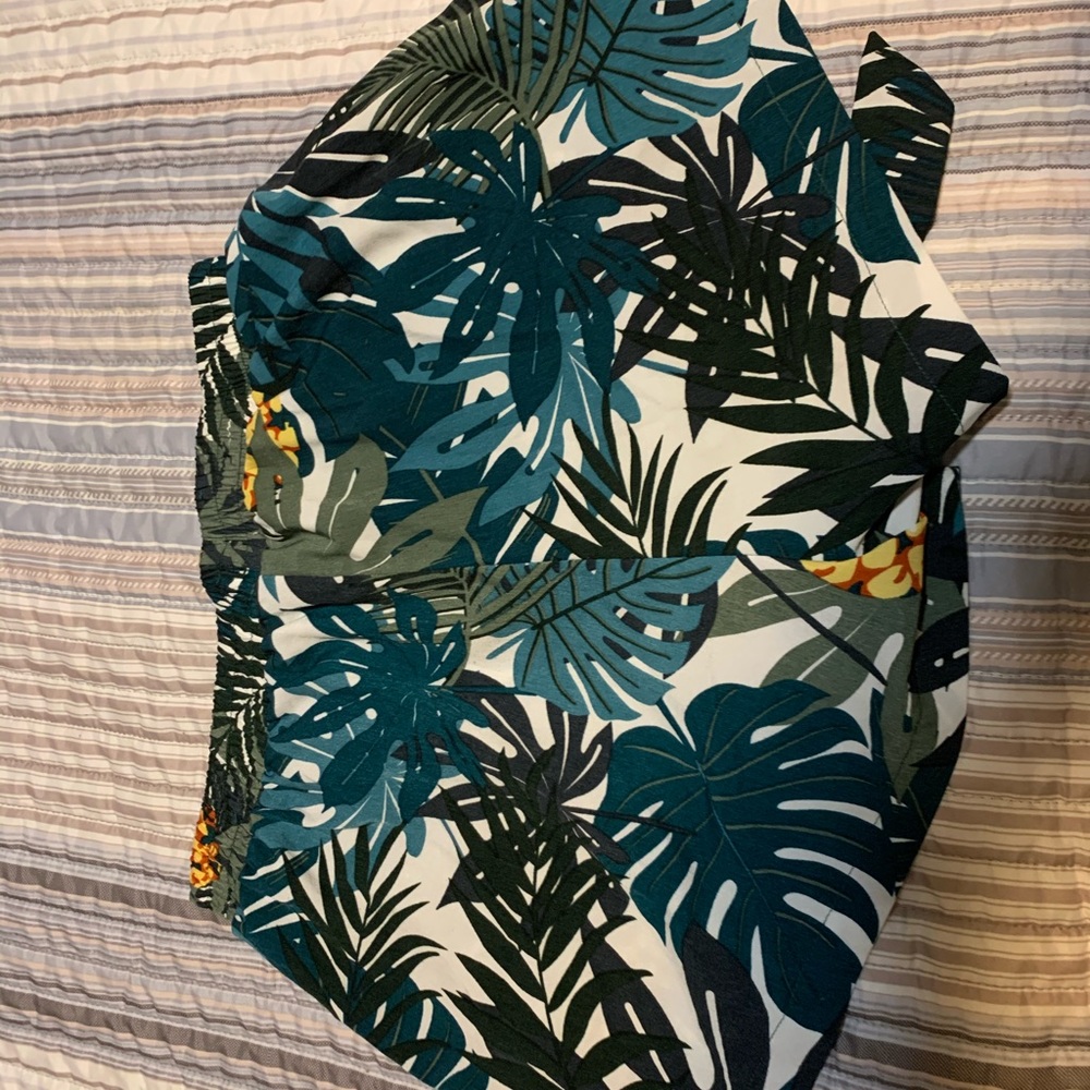 Palm Paperbag Shorts